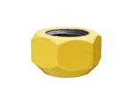 KRC Kluhsman Racing Components 5/8-18 Yellow Coated Race Lug Nut Uses 1" Socket Wrench 45 Deg Taper