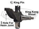 Foddrill Right Side 0d Camber King Kong Snout Spindle For Heim Joint With 1-3/4" King Pin