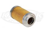 Aeromotive 12601 - 10 Micron Cellulose Post Filter Element 2-15/16" Long 1-5/8" Dia. 7/8" Opening