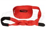 Kartek Off-Road 2 Inches Wide 25 Feet Long Red Woven Recovery Tow Strap Rated at 20,000 Pounds