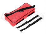 MasterCraft Safety Red Floor Mount Large Rect Tool Storage Bag With Zipper 3-1/2" Deep 8" L 17" W