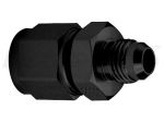 Fragola AN -16 Female To AN -12 Male Black Anodized Aluminum Straight Swivel Reducer Couplers