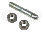 AutoFab Replacement 9/16" Diameter 3-1/4" Long Hood Pin And Nuts For Their Urethane Hood Pin Bushing