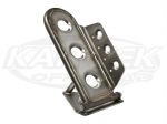Alpha Waterjet Cutting 2 Bolt Pattern Stainless Steel Dimple Died Throttle Pedal With Foot Rest