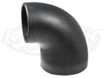 Mission Rubber Black 90 Degree Elbow Intake Hose 3" Inside Diameter To 2-1/2" Inside Diameter Reduce