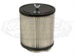 Replacement 3" Clamp On Tall Air Filter With Wing Nut For PCI RaceAir Or Rugged Radios MAC Air