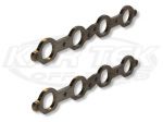 CBM LS Series 1-3/4" Port 3/8" Thick Mild Steel Exhaust Header Flanges LS1 LS2 LS3 LS6 LS7 LS9