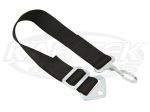 Crow Enterprizes 2" Adjustable Latch And Link Style Anti-Submarine Crotch Strap Belt