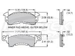 Wilwood D52 GMIII Brake Pads BP-10