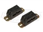 Progressive Rate Bump Stops - 2-1/2" Tall Black Pair