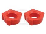 Bugpack Knobby Grommets 1-7/8" ID, Red