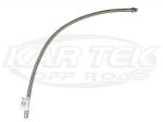 Fox Shocks 2.0" Shock 5/8" Shaft Reservoir Hose With 7/16" O-Ring To 1/8" NPT Pipe Thread - 12" Long