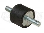 1/4" Rubber Isolators 1/4"-20 Thread, 3/4" Tall, 1" Dia.