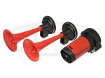 Hella 003001651 Twin Compressor Air Horn Set 780/840 Hz 118 dB