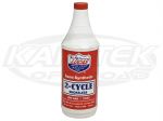 Lucas Oil Products 10110 Semi-Synthetic 2-Cycle Oil Meets ISO GD and JASO FD 1 Quart Bottle