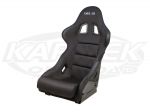 NRG 311 Carbon Fiber Bucket Seat Medium Black