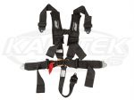 5.3 Snap-In Seat Belt w/ Pads Black