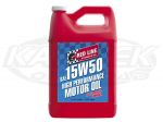 Red Line Racing Oils Full Synthetic 15W50 High Performance Engine Oil 1 Gallon Bottle