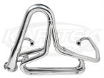 Al's VW Race Headers U-Bend Bobcat Exhaust System 1-3/8" Raw Steel With Flange For 5" SuperTrapp