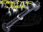 All German Motorsports Black 2.5" Diameter Electric Screw Jack For Dewalt 20v Lithium-Ion Batteries
