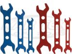 Allstar Performance 11120 Billet Aluminum Double Ended Combo AN Wrenches -4, -6, -8, -10, -12, -16