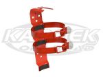 Amerex Replacement Red Double Strap Mount For 2-1/2 lbs. Fire Extinguishers