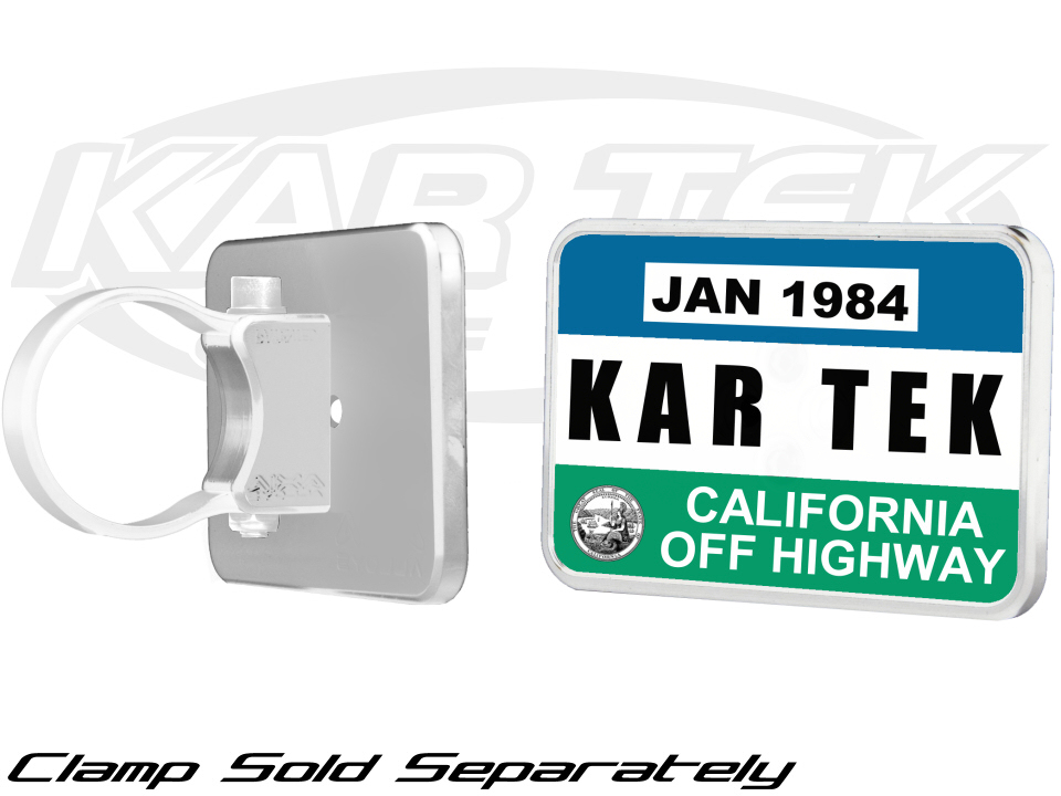 Axia Alloys Clear Anodized Billet Aluminum Clamp On California OHV