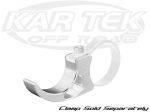 Axia Alloys Clear Anodized Hook For Steering Wheel, Helmet, Headset Or Goggles Doesn't Include Clamp