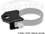 Axia Alloys Black Anodized Billet Aluminum Light Mount With 3/8" Hole For A Vertical Tube