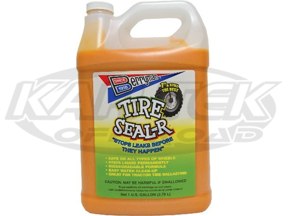 Berryman Tire Seal-R Tire Sealant For Paddle Tires, Dirt Tires, Sand ...