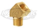 Brass 45 Degree Elbow 1/2" NPT National Pipe Tapered Thread Male To Female Fittings