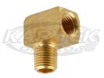 Brass 90 Degree Elbow 1/2" NPT National Pipe Tapered Thread Male To Female Fittings