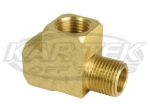 Brass 1/8" Female Tee With 1/8" Male NPT National Pipe Tapered Thread On The Run Fittings