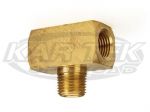 Brass 1/8" Female Tee With 1/8" Male NPT National Pipe Tapered Thread On The Side Fittings