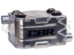 CBR 22 Plate Dual Oil Cooler Heat Exchanger 1-3/4" Radiator In/Out AN -12 ORB Oil Cooler In/Out