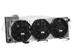 CBR Ecotec 31x10.5 Single Pass Aluminum Radiator With Fans And Built In Surge Tank