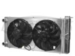 CBR 31x14 Dual Pass Aluminum Radiator With Dual Fans With Right Side Fill Neck