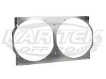 CBR Replacement 31x16 Aluminum Radiator Fan Shroud For Dual 14" Spal Or Maradyne Electric Fans