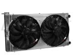 CBR 31x16 Dual Pass Aluminum Radiator With Dual Fans With Left Side Fill Neck