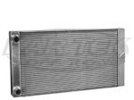 CBR 31x16 Dual Pass Aluminum Radiator Without Fans And Without Fill Neck