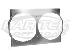 CBR Replacement 31x19 Aluminum Radiator Fan Shroud For Dual 16" Spal Or Maradyne Electric Fans