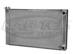 CBR 35x19 Dual Pass Aluminum Radiator Without Fans With Left Side Fill Neck