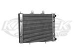 CBR 2007 to 2012 Polaris RZR XP 800/800s Side-by-Side Dual Pass Aluminum Radiator