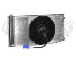 CBR Can-Am Maverick X3 Side-by-Side Dual Pass Aluminum Radiator With Brushless Fan