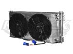 CBR Polaris RZR XP 1000 Turbo Side-by-Side Dual Pass Aluminum Radiator With Dual Brushless Fans