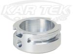 CBR Billet Aluminum Weld-On Small Radiator Filler Neck Uses Miniature 5/8" x 1-1/4" Radiator Caps