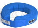 Crow Enterprizes 20163 Adult Round Blue Helmet Support Neck Collar 2" Thick At Shoulders SFI 3.3