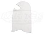 Crow Enterprizes 29100 White Nomex Fire Resistant Balaclava Head Sock SFI 3.3 Approved