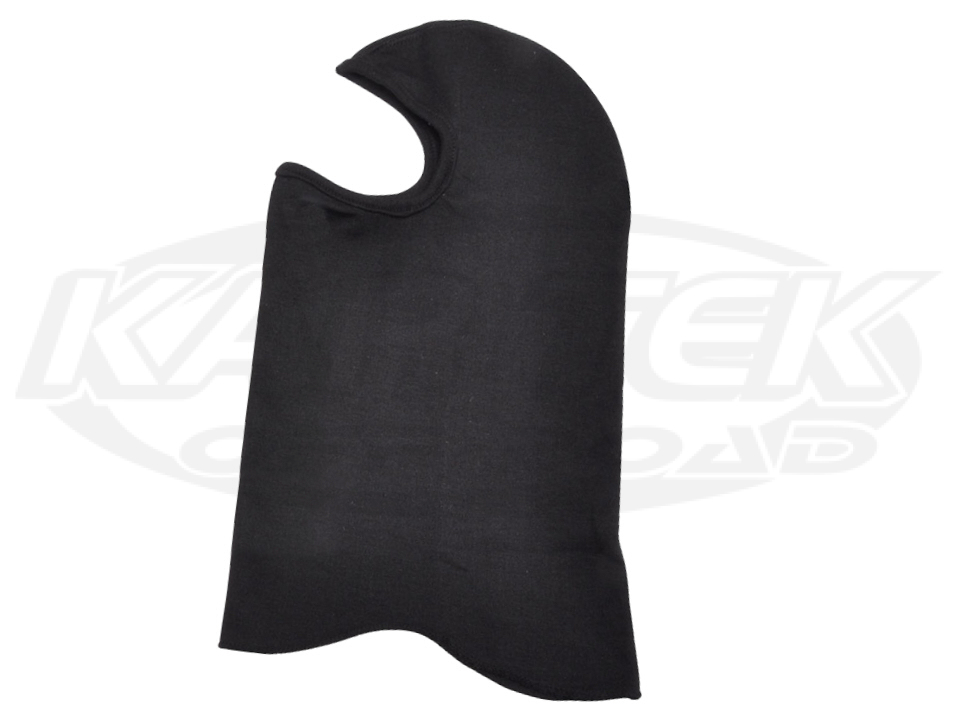 Crow Enterprizes 29100B Black Nomex Fire Resistant Balaclava Head Sock ...