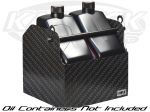 EBBCO Offroad Carbon Fiber Maxima Racing Oils 2 Gallon 9-3/4 Inch x 8-3/4 Inch Spare Oil Holder